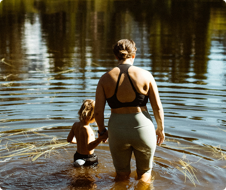 Woman and Child